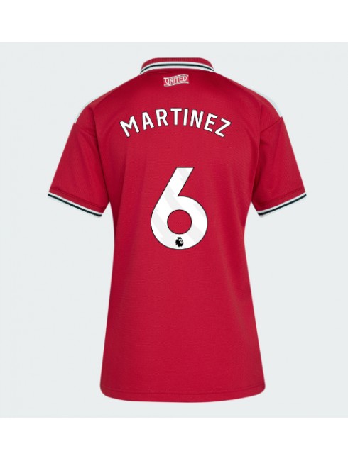 Zenske Futbalové oblečenie Manchester United Lisandro Martinez #6 2026-27 Krátky Rukáv - Domáci Zenske Futbalové oblečenie Manchester United Lisandro Martinez #6 2026-27 Krátky Rukáv - Domáci